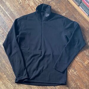 Lowe Alpine Black Quarter Zip Pullover Size XL